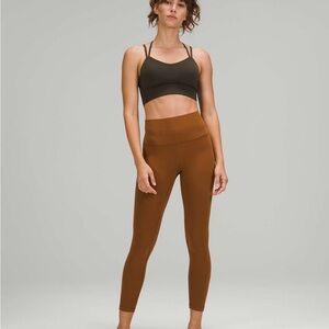 Lululemon Align High Rise 25” Leggings Size 6 Copper Brown